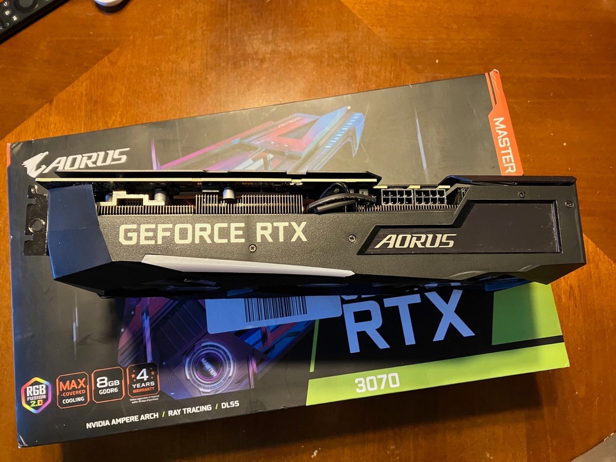 【動作確認済】AORUS GeForce RTX 3070 8G 本体 RTX3070 AORUS 動作確認済み AORUS GeForce RTX™ 3070 MASTER 8G