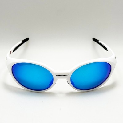 Oakley Eye Jacket Redux OO9438 White Frame Sapphire Iridium
