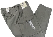 Dockers Mens Tapered Cargo Pants New 36 X 29 Green Straight Pockets Tapered Fit