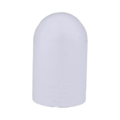 Charlotte Pipe PVC 02300 4400 Sch 40 90 Degree PVC Elbow 1 x 3/4 Slip Dia. in.