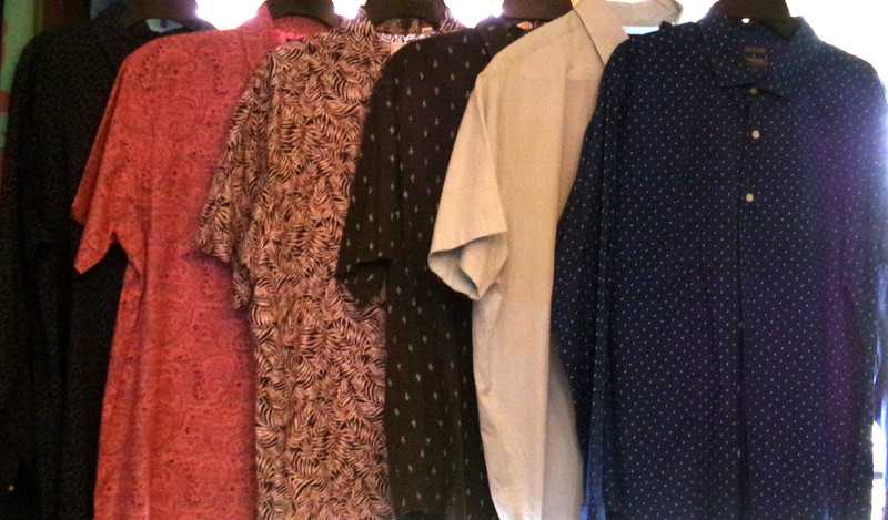 Lot 6 Button Up Shirts -Madison/Chaps/Old Navy./Roundtree & Yorke/Rown XL