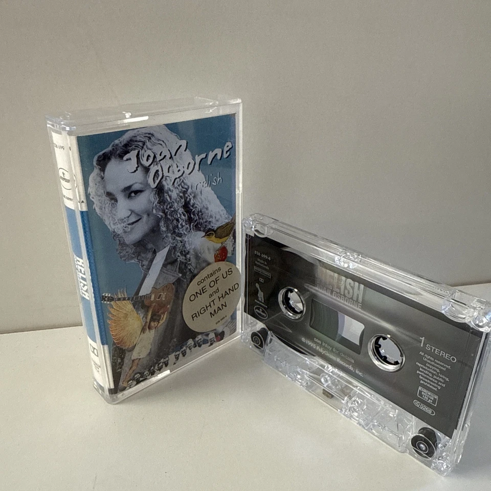 JOAN OSBORNE RELISH CASSETTE ALBUM CANADIAN ISSUE Alternative Rock Blues Rock - Image 3 of 4