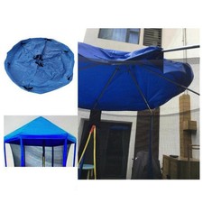 New Outdoor Trampoline Sun Shade Cover Easy to Install Cool Trampoline Top Cover