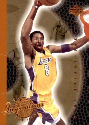 Kobe Bryant #38 — 2001 Upper Deck Inspirations basketball card