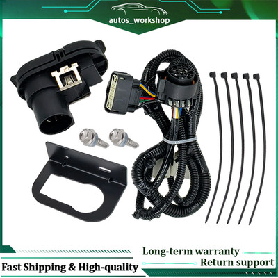 Trailer Tow Harness Kit For 2015-2020 Ford F-150 HL3Z-13A576-D w/o Parking Aid