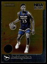 2019-20 Hoops Arriving Now Jarrett Culver Minnesota Timberwolves #6