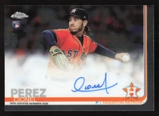 2019 Topps Chrome Cionel Perez Auto Rookie Autographs #RA-CP Card