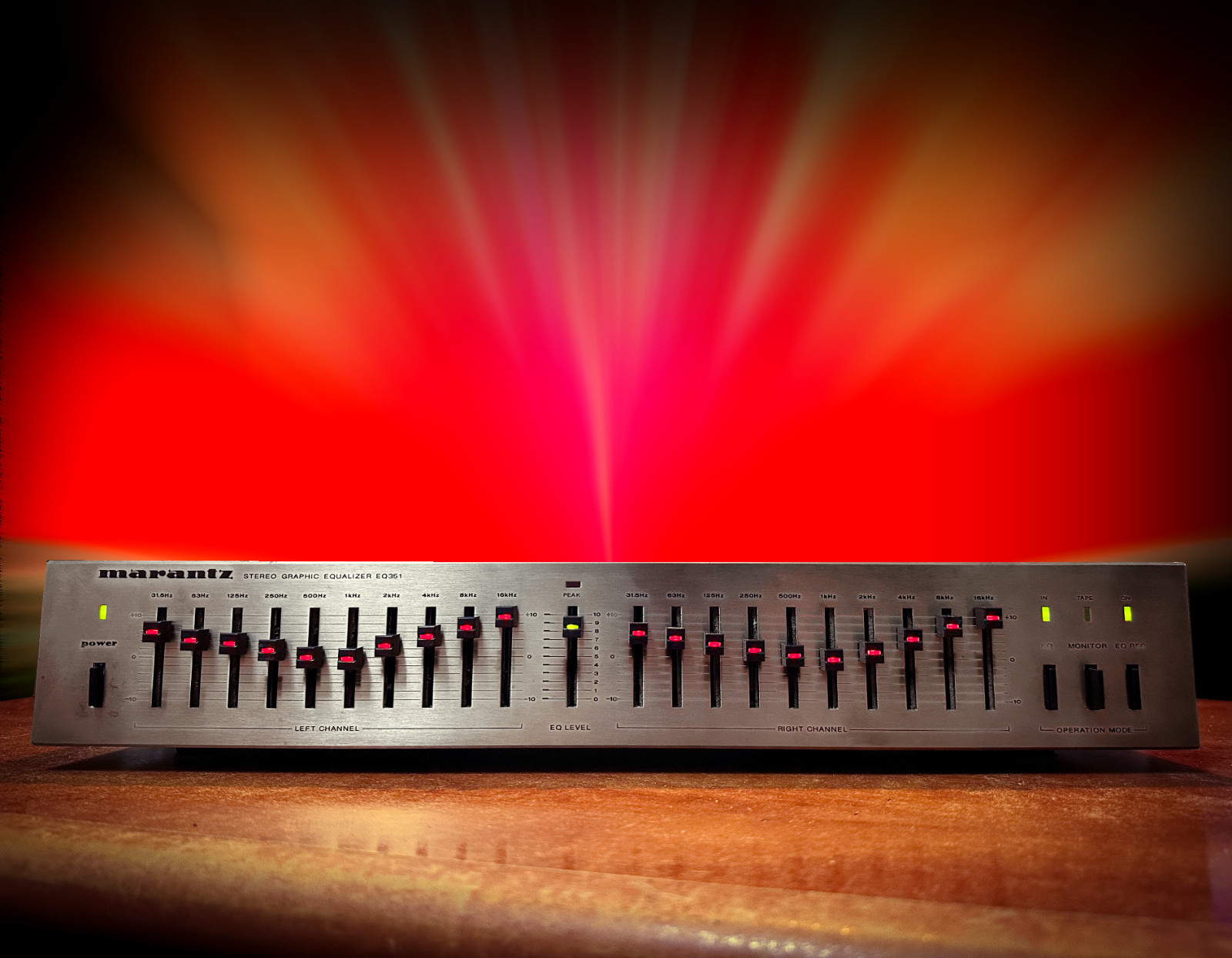 MARANTZ EQ-351 BRONZE 🌈RaRe🌈 Vintage Stereo Equalizer