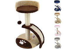 Rascador Afilador Uñas para Gatos Árbol Escalador Mascota Rascarse Juego 54 cm
