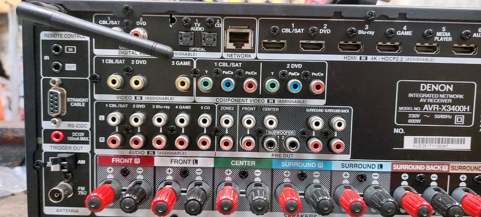 DENON AVR-X3400H - Immagine 4 di 4