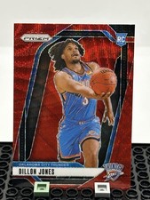 2024-25 Panini Prizm - Dillon Jones #240 Ruby Wave Prizm (RC)