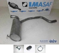Imasaf Auspuff Mitteltopf+Anbauteile für Citroen Xm+Break 2.1 TD 12V 1989-1996