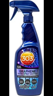 303 Graphene Nano Spray Coating, Next Level Carbon Polymer Protection, 24 Fl Oz