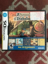 Professor Layton and The Diabolical Box (Level 5, Nintendo DS, 2009) Complete