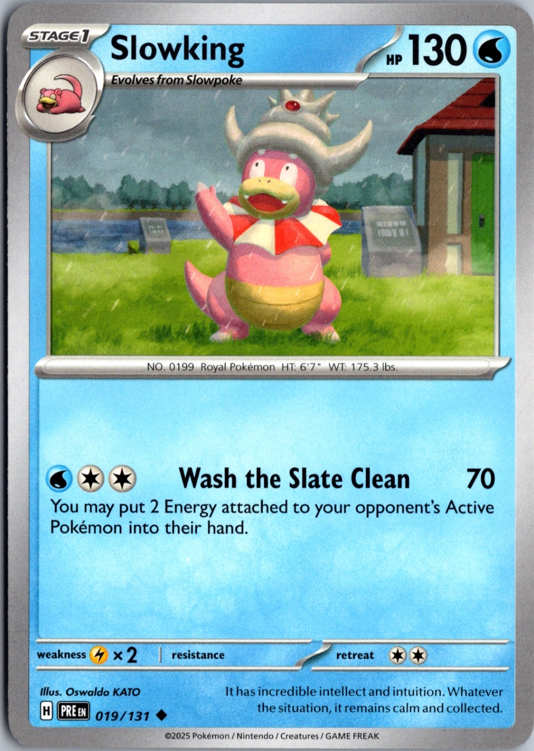 Slowking Uncommon SV: Prismatic Evolutions 019/131 NM