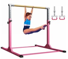 Gymnastic Kip Bar for Training Horizontal Bars for Home Ages 3-15 Adjustable ...