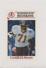 1987 Frito Lay Washington Redskins Police Charles Mann #15 1n4