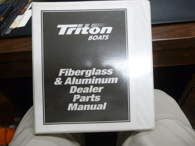 #ad #ad OEM 2005? TRITON Boat PARTS MANUAL DEALERS ONLY FIBERGLAS amp; ALUMINUM RARE $50.00