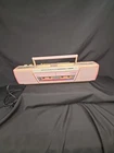 Vintage Panasonic RX-SW18 Dual Cassette Boombox – Pink/Peach – Radio Works
