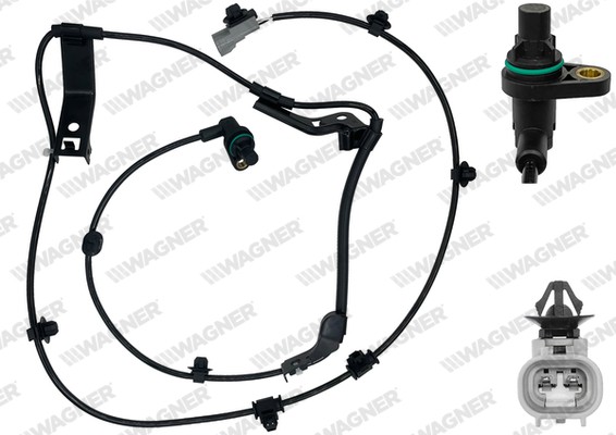 Wagner Abs-Sensor Raddrehzahl FüR Toyota Hilux VII Pick-Up TGN1_ GGN2_ GGN1_-image