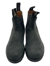 Blundstone Classic Chelsea Boots BL1320, 6.5 Women/4.5 Men, Rustic Black