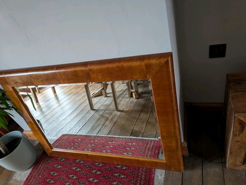 large wooden mirror used - Picture 3 of 7