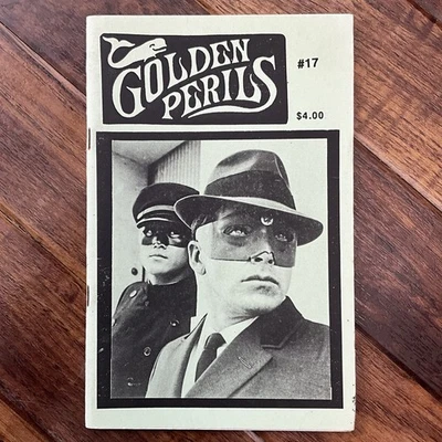 Golden Perils #17 - Green Hornet Issue - 1991 Vintage Pulp US Fanzine - Image 1 of 4