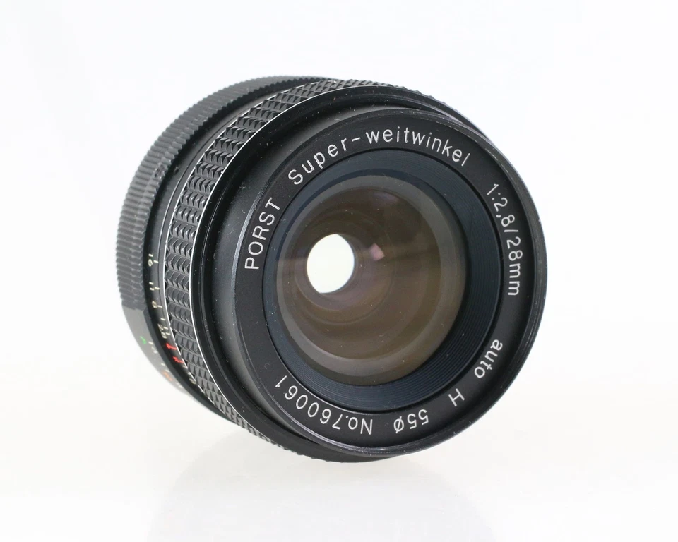 Porst Súper Gran Angular 1:2.8 28Mm 28 Mm Auto H - M42 Conexión - Imagen 3 de 4