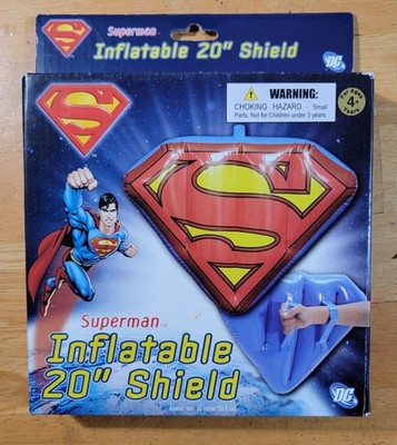 Superman Inflatable 20'' Shield New Very Rare