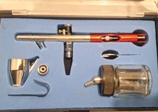 Central Pneumatic Mini Air Compressor For Air Brush W/ Filter & Regulator