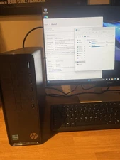 HP S01-pF2033w i3-12100 8GB RAM Upgraded 10TB HDD Games Media Fileserver Backups