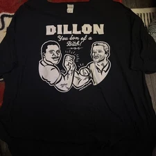 Predator Dillon You SoB Arnold Schwartzeneger T Shirt XXXL