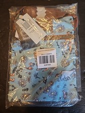 Loungefly Disney Winnie The Pooh Sketch Daisies Blue Passport Crossbody Bag