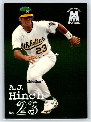 1999 Skybox Molten Metal A.J. Hinch #79 card