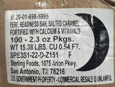 Performance Readiness Bars Pick 4 6 12 packs or case Chocolate or Salted Caramel