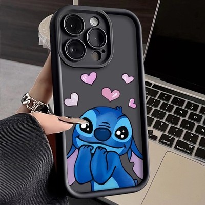 Für iPhone Samsung Honor Motorola Xiaomi Love Stitch Hülle Stoßfest Handyhülle