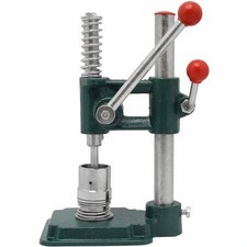 Hand-Press Button Machine Duradero Benchtop Press Frame Cast-Iron for Crafters