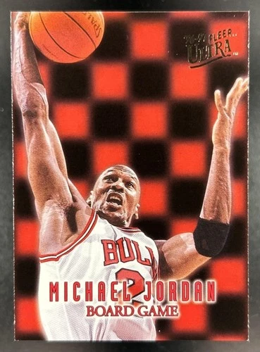 1996 Fleer Ultra Michael Jordan Board Game #7 Bulls