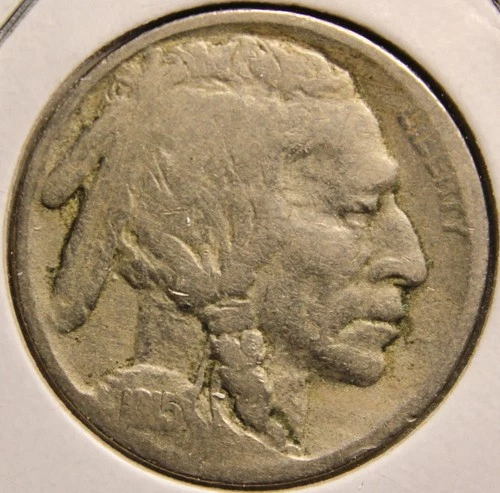 1915 Buffalo Nickel 5 cents — Two Feathers Variety — FS-401