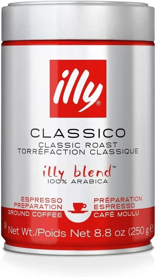 illy Classico Espresso Medium Roast Ground Coffee, 250 g NEW AU - image 2 of 4