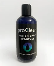 ProClean Hard Water Spot Remover Kit  Hard Water Remover Water Spots Glass 8 oz
