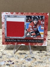 2007-08 ITG - Canada/Russia Challenge Logan Couture PATCH /50! San Jose Sharks