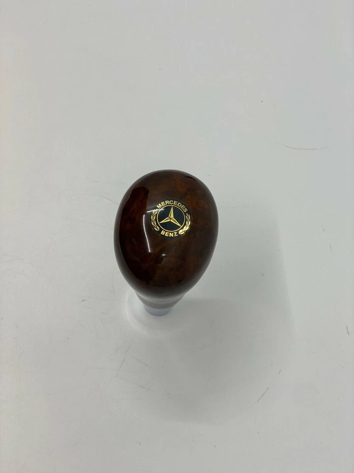 Walnut Wood Shift Knob Gear Knob for Mercedes S Klasse W140 1991-1998 - Image 2 of 4