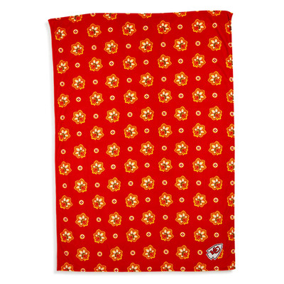 VERA BRADLEY NFL CHIEFS OVERSIZED THROW BLANKET:NWT KANSAS CITY CHIEFS 94''x66''