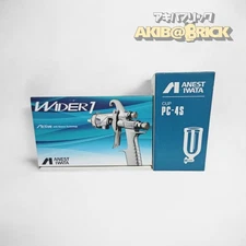 ANEST IWATA WIDER1-10E1G Gravity Feed Spray Gun 1.0mm w/Cup PC-4S 400ml NEW