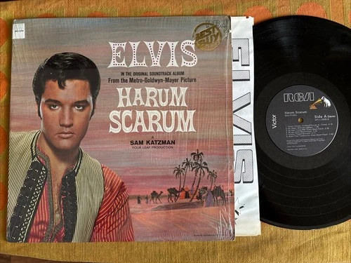 Elvis Presley Harum Scarum Vintage US LP  Vinyl NM In Shrink