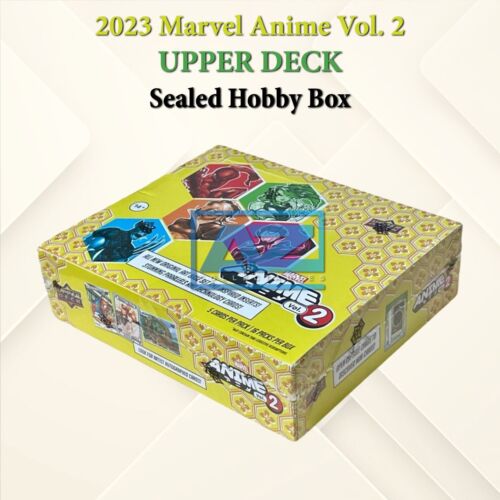 2023 Upper Deck Marvel Anime Hobby Box Volume 2 Avenger Trading Cards 16 Packets - Picture 1 of 1