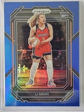 2023 Panini Prizm WNBA Blue Prizm /175 Li Meng #132 Rookie RC