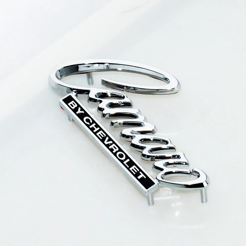 1pcs Chrome For 1968-69 Camaro Trunk Emblem Badge 3916654 - Image 4 of 4