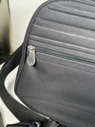 Atlantic Canvas Carry-On Luggage Travel Bag Adjustable Strap - Black - Picture 6 of 13